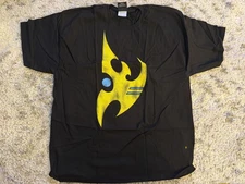 Blizzard StarCraft Protoss Shirt Mens 2XL Black J!NX Graphic T-Shirt Video Game
