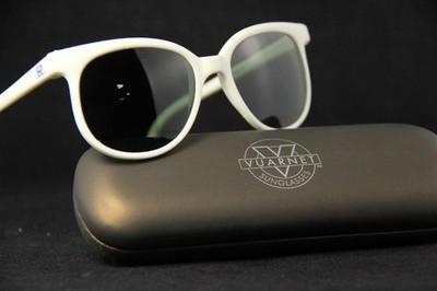 289$ New Vintage Vuarnet 002D Small White Sunglasses PX3000 Green Glass Lens
