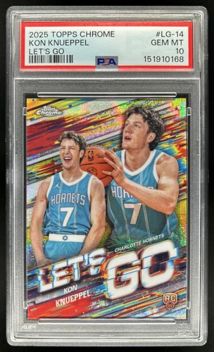2025 Topps Chrome Kon Knueppel Base (PSA 10)