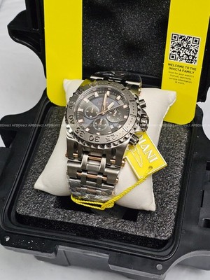 Invicta - CHAOS Gunmetal / Rose GOLD Coalition Forces