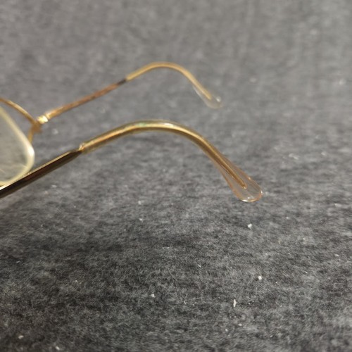 VTG American Optical YP3 56-16-125 Gold Oversized Eyeglasses Frames Only - Picture 12 of 12