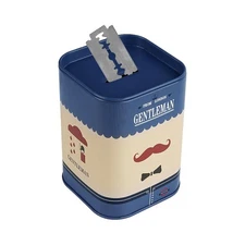 1 Pack Razor Blade Disposal Container for Safety Razor Blade, Detachable Safe Bl