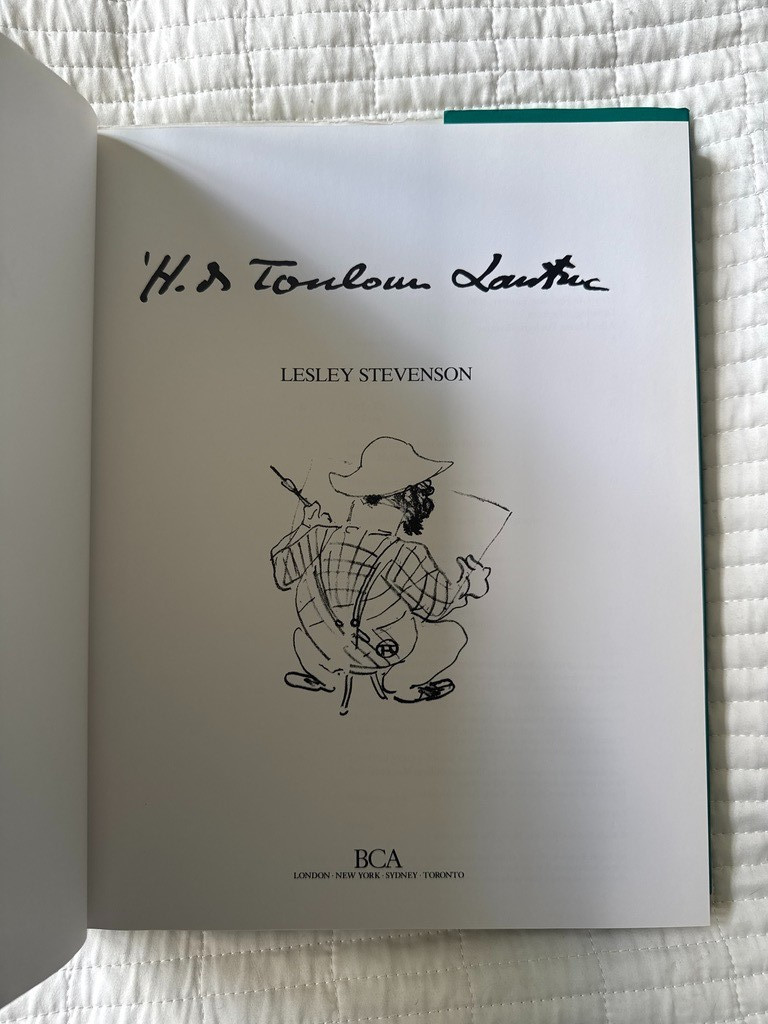H.S. Toulouse Lautrec - Lesley Stevenson  1991 image 4