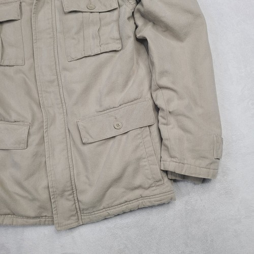 Vintage Quiksilver Utility Field Jacket Cargo Coat Men's’s L Quilt Lined Y2K - Bild 17 von 19