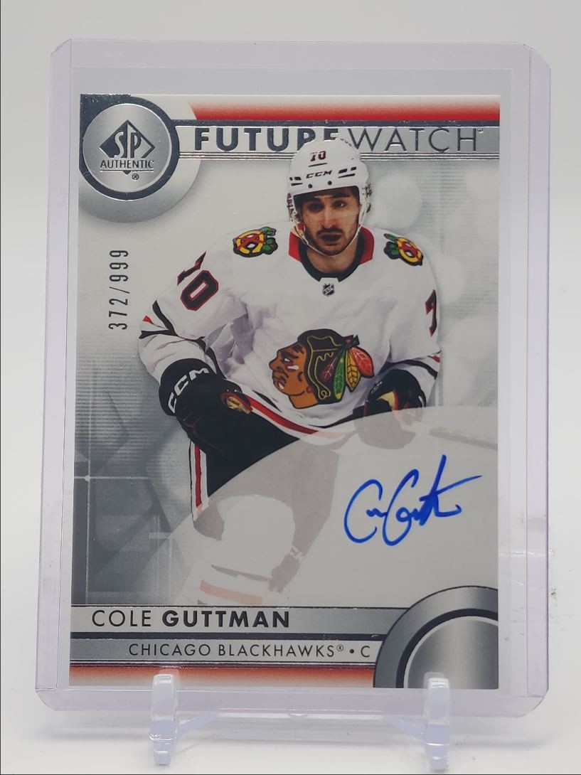 COLE GUTTMAN 2023-24 SP AUTHENTIC FUTURE WATCH AUTOGRAPH #150 AUTO /999 Q0107