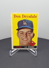 Top 10 Don Drysdale Baseball Cards 16