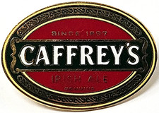 Caffrey's Irish Ale Since 1897 Genuine Enameled Metal Oval Pin Badge Breweriana
