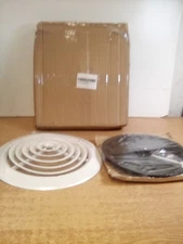 Handou 12" Steel Round Air Supply Diffuser W/ 12" Damper