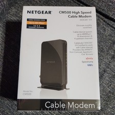 Netgear High Speed Cable Modem CM500 DOCSIS 3.0 Xfinity Cox Spectrum New sealed