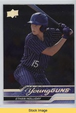 2024 Upper Deck Goodwin Champions Silver Foil Ethan Holliday #YG-34 READ 1o5v