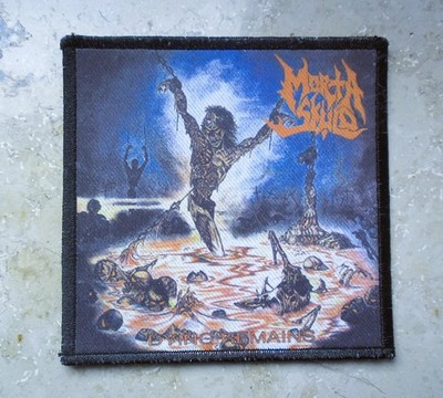 MORTA SKULD - DYING REMAINS  -- PATCH / AUFNÄHER -- DEATH METAL