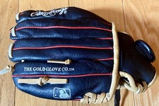 Rawlings H1051B Highlight Youth 10.5  Baseball Glove RHT Leather Shell