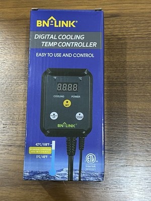 BN-LINK Digital Cooling Thermostat Controller, Temperature Controlled Outlet for