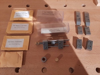 Lie-Nielsen Honing Guide set + jaws +add - great Condition