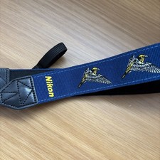 Nikon Professional Bird Embroidered Strap Excellent JAPAN