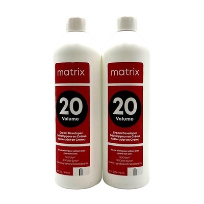 Matrix 20 Volume Cream Developer 16 oz-2 Pack
