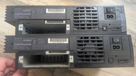 Lot of 2 PS2 Consoles for Parts - Not Reading - No Video / Audio