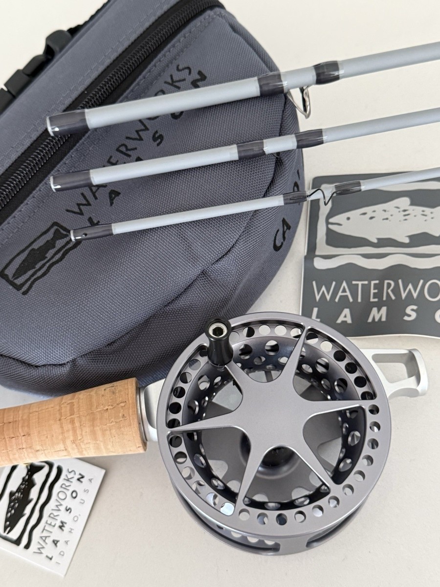 BEAUTIFUL** 🔥 WATERWORKS LAMSON CENTER AXIS 4wt. 9'ft~4pc