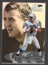 1999 Fleer Flair Showcase Peyton Manning Power Seat 1 Row 18