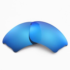 Walleva Ice Blue ISARC Polarized Replacement Lenses for Oakley Half Jacket XLJ