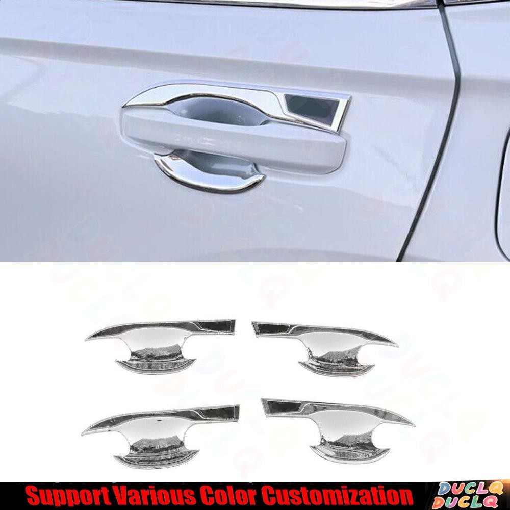 For Honda CRV CR-V 2023-2024 Chrome Silver Exterior Side Door Bowl Frame Cover
