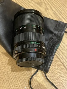Canon FD 35-70mm f/4 Zoom Lens Manual Focus