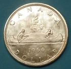 1966 Canada Silver Dollar - Uncirculated