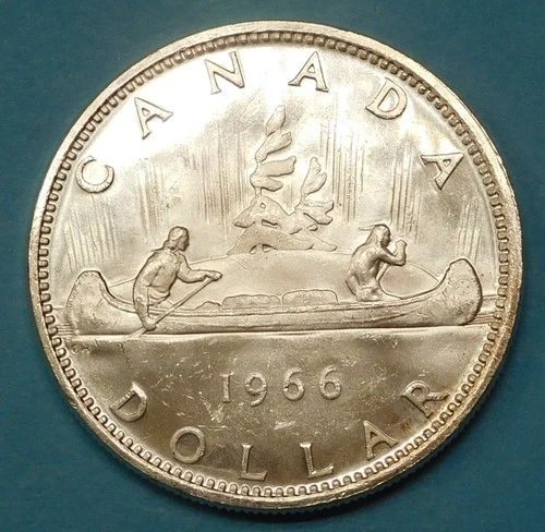 1966 Canada Silver Dollar - Uncirculated