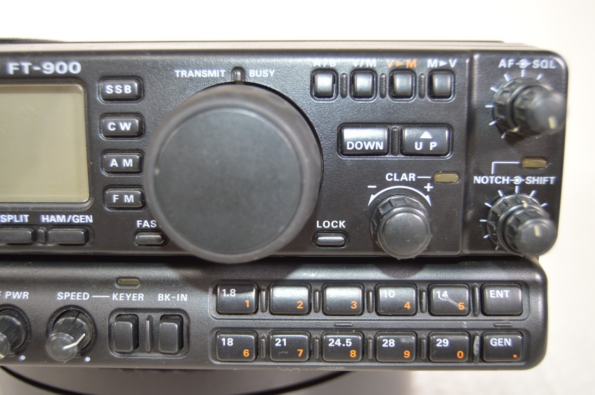 YAESU FT-900 HF All Mode Transceiver Amateur Ham Radio 100W