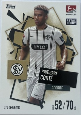 Topps Match Attax Bundesliga 2025-26 Nr. 276 Bambase Conte Debut