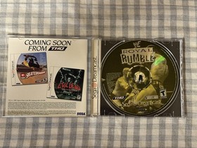 WWF Royal Rumble Wrestling (Sega Dreamcast, 2000) DC Complete w/ Manual