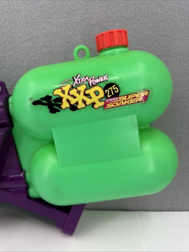 Vtg 90's Super Soaker XXP 275 Xtra Power Tested Working Larami Adjustable Nozzle - Picture 2 of 22