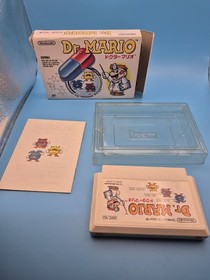 Dr Mario JPN Nintendo NES FC Classic Nintendo  Family Computer 1990 Ovp 