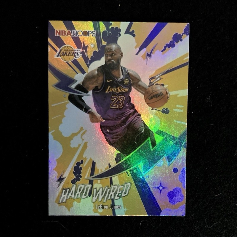 Topps 2026 NBA Hoops Hard Wired LeBron James Los Angeles Lakers HW-11