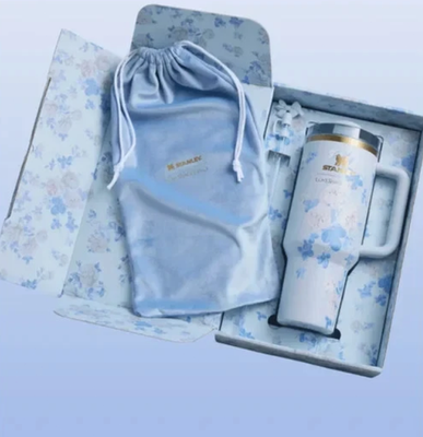 #ad STANLEY 40 OZ FLORAL BLUE LOVESHACKFANCY $49.00