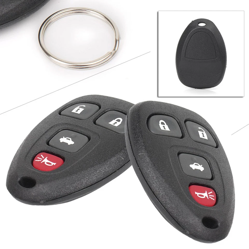 2x Llavero remoto de entrada sin llave para Chevrolet Cobalt 2005-2010 KOBGTO4A Foto 3 de 4