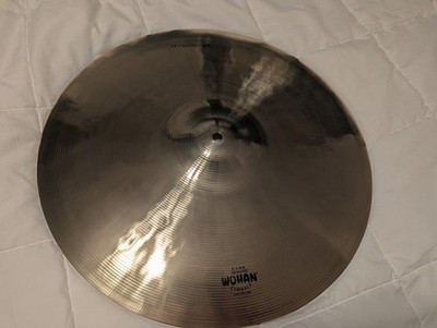 Wuhan 18 In Brilliant Crash/ Ride Cymbal W 2 Cymbal Felts ( New )