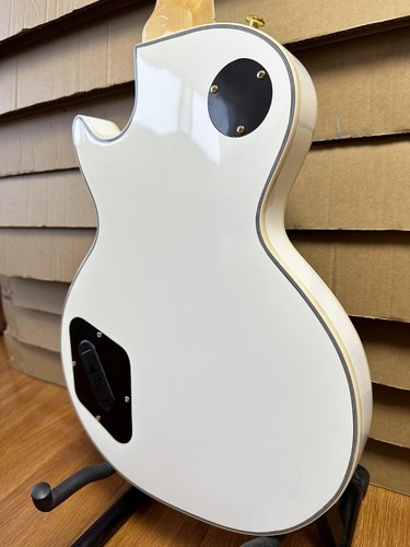 Zakk Wylde White Bullseye LP Electric Guitar Maple Neck Mahogany Body - Picture 13 of 13
