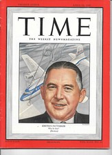 APRIL 21, 1947 TIME MAGAZINE - UNITED'S WILLIAM 
