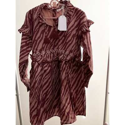 LOUISE MISHA Eforie Dress Sienna Brush Stripes LOUISE MISHA Eforie Dress Sienna Brush Stripes