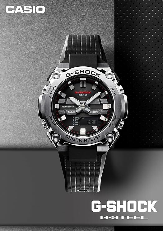 New) CASIO G-SHOCK G-STEEL GST-B600A-1A6JF Purple Men's
