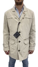 Trench spolverino estivo uomo IVY OXFORD, beige chiaro (color crema), -60%.