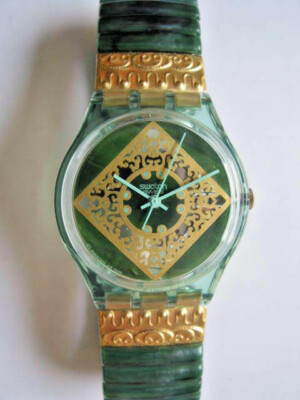 SWATCH+DUMMY-VARIANT+GENT-FLEX+GG171P2 JADE+EXTREME RARE !!
