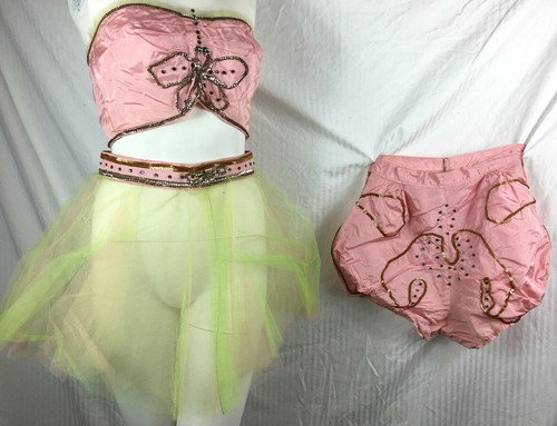 Vintage 40s Butterfly Dance Costume Burlesque Show