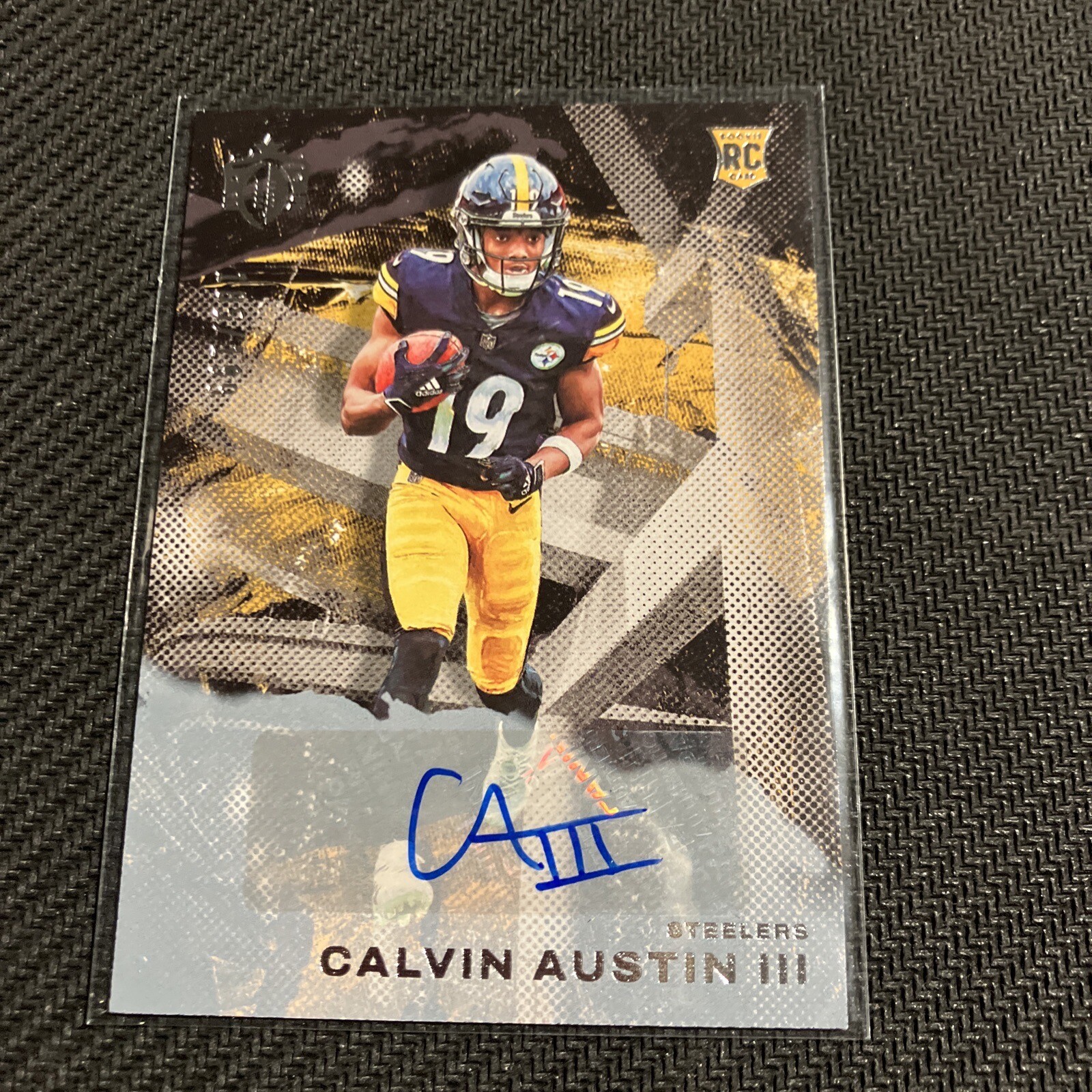 2022 Chronicles Gridiron Kings Calvin Austin III Rookie RC Auto /199 Steelers
