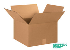 25 15x15x10" Corrugated Kraft Cardboard Cartons Shipping Packing Box Boxes