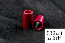 GRAIL GOLF NEW SUPER PREMIUM BURGUNDY COLOR IRON FERRULES .370 .79" .540OD LOT