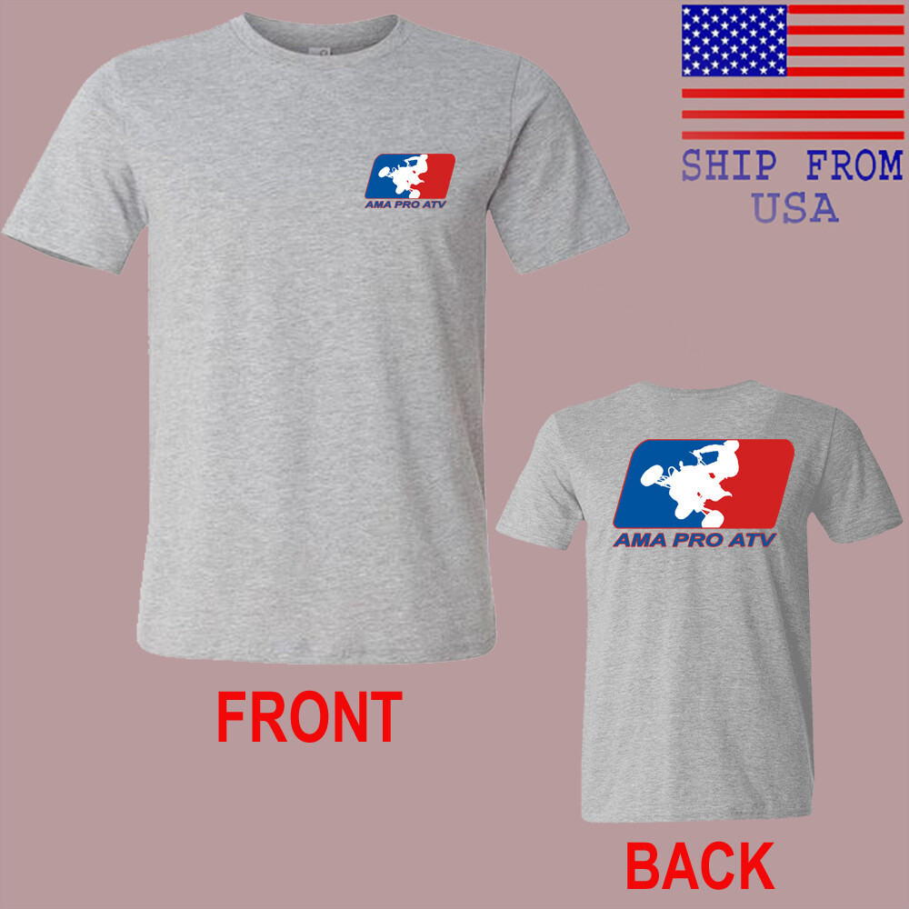 AMA PRO ATV Racing Sport Men's Grey T-Shirt Size S-5XL