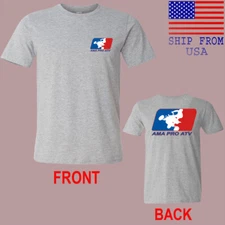 AMA PRO ATV Racing Sport Men's Grey T-Shirt Size S-5XL