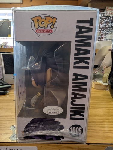 TAMAKI AMAJIKI FUNKO POP HANDSIGNIERT VON AARON DISMUKE JSA ZERTIFIZIERT - Bild 3 von 4